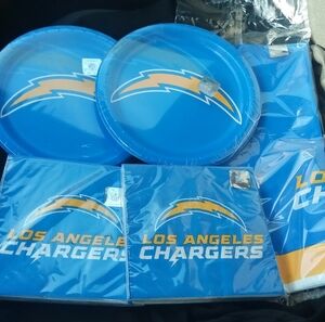 NIP Los Angeles Chargers Party Supplies
